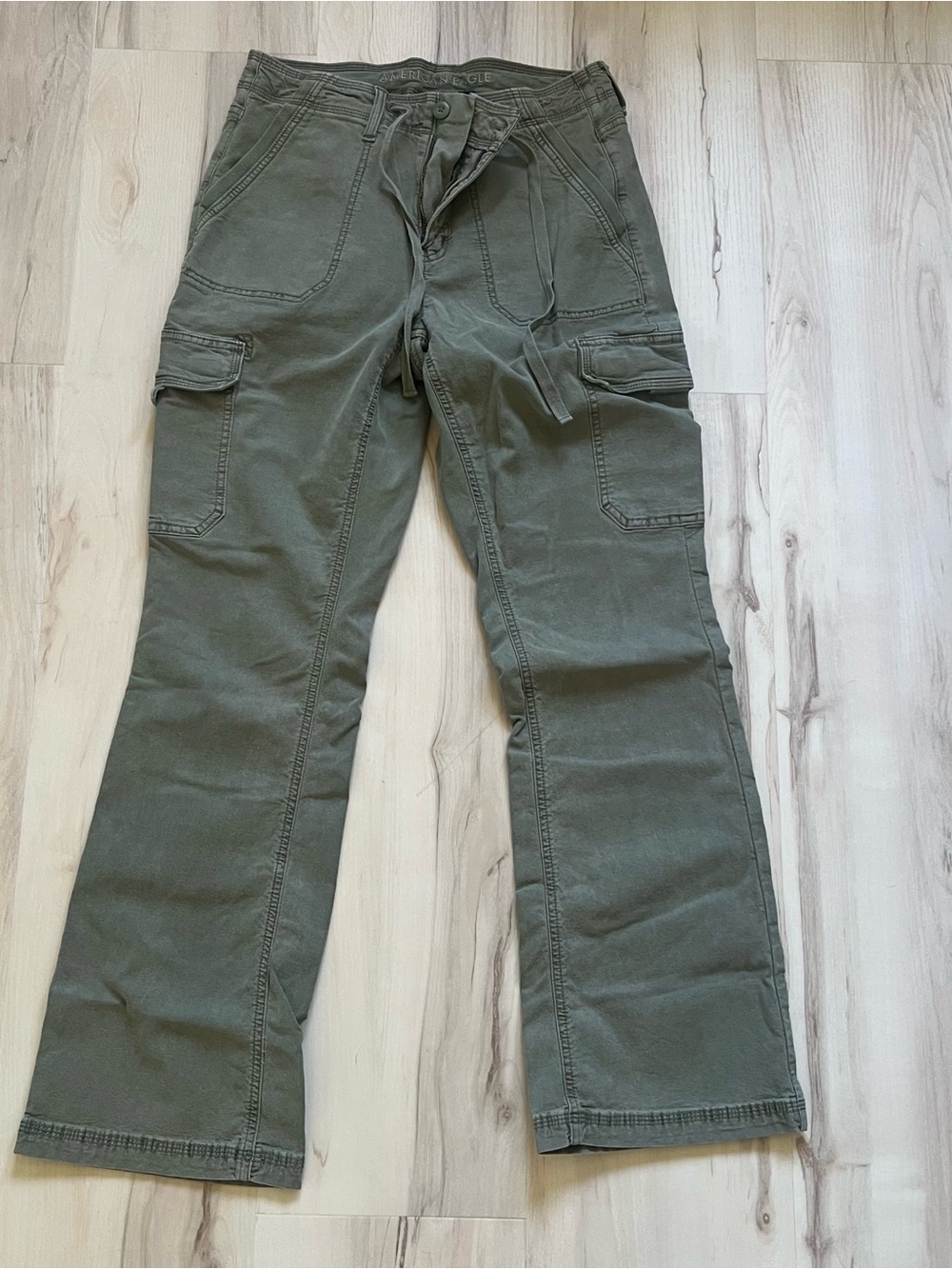 Green American Eagle pants size 6